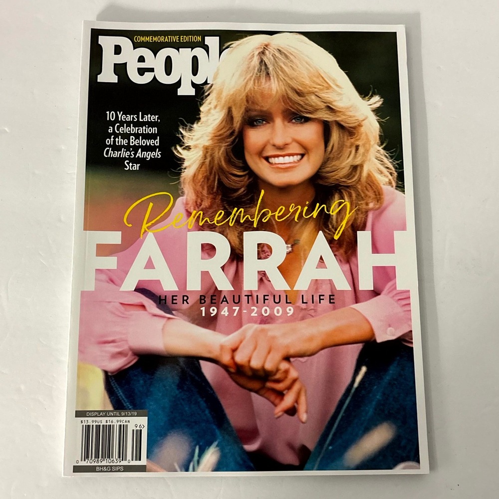 People Magazine Commemorative Edition Remembering Farrah Fawcett 1947-2009 2019